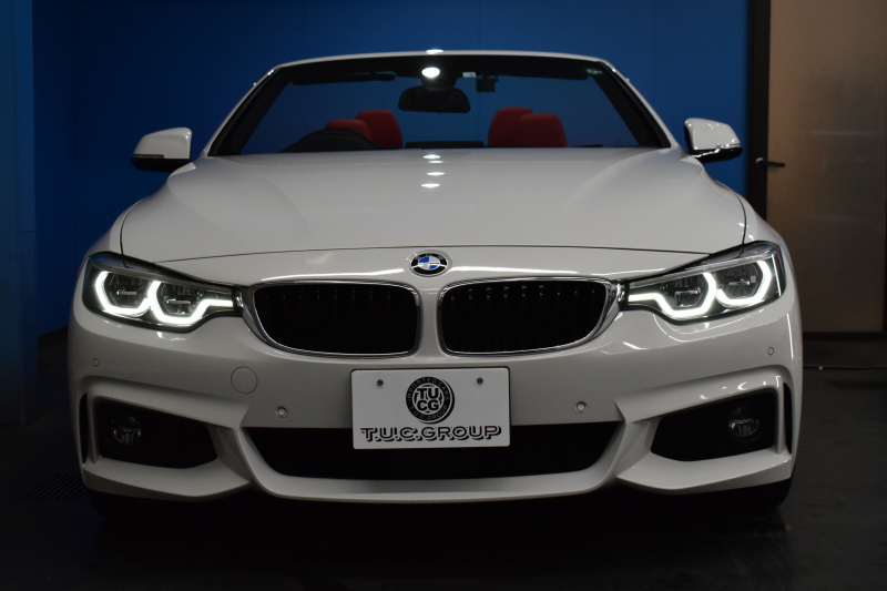 BMW 4シリーズ 440i ｶﾌﾞﾘｵﾚ Mｽﾎﾟｰﾂ LCI後期 ﾍｷｻｺﾞﾅﾙLEDﾍｯﾄﾞﾗｲﾄ&ﾃｰﾙ 追従ACC HUD 直6ﾀｰﾎﾞ  ﾋｰﾀｰ付赤革 液晶ﾒｰﾀｰ harman/kardon ｴｱｶﾗｰ 車線変更&逸脱&歩行者&衝突警告 衝突軽減B 19AW  ﾀｯﾁﾊﾟﾈﾙHDDﾅﾋﾞ ﾌﾙｾｸﾞ 2年保証 中古車情報 東京都 T.U.C.GROUP BMW専門 八王子店 http ...