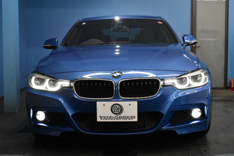 BMW 3シリーズ 320d Mｽﾎﾟｰﾂ LCI後期 LEDﾍｯﾄﾞﾗｲﾄ&ﾃｰﾙﾗｲﾄ 追従ACC 車線